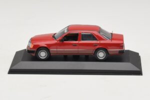 Mercedes 300D W124 Turbo Červený Minichamps 1:43 3210 Kov