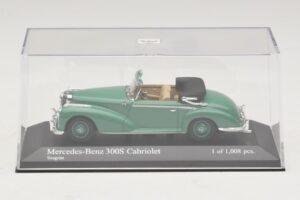 Mercedes 300S Kabriolet Zelený Minichamps 1:43 430032335 Kov – obrázek 4 z 5