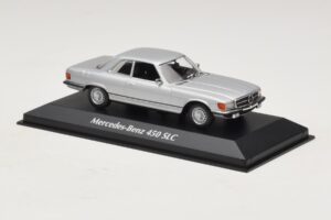Mercedes 450 SLC C107 Stříbrný Maxichamps 1:43 940033421 Kov – obrázek 3 z 4