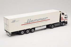 Mercedes Actros 1844LS Koffersattelzug Hammer Aachen Minichamps 1:43 499039105 Kov – obrázek 2 z 6