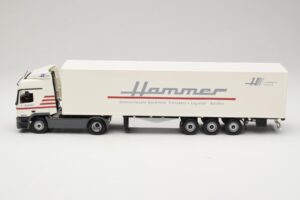 Mercedes Actros 1844LS Koffersattelzug Hammer Aachen Minichamps 1:43 499039105 Kov – obrázek 3 z 6