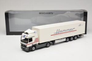 Mercedes Actros 1844LS Koffersattelzug Hammer Aachen Minichamps 1:43 499039105 Kov – obrázek 6 z 6