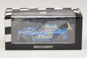 Mercedes AMG GT3 Black Falcon #9 Y. Buurman / M. Engel 24 Hours of Nurburgring 2016 Minichamps 1:43 437163009 Kov – obrázek 5 z 5