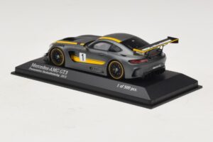 Mercedes AMG GT3 Presentation Hockenheimring 2015 Minichamps 1:43 437163001 Kov – obrázek 3 z 4