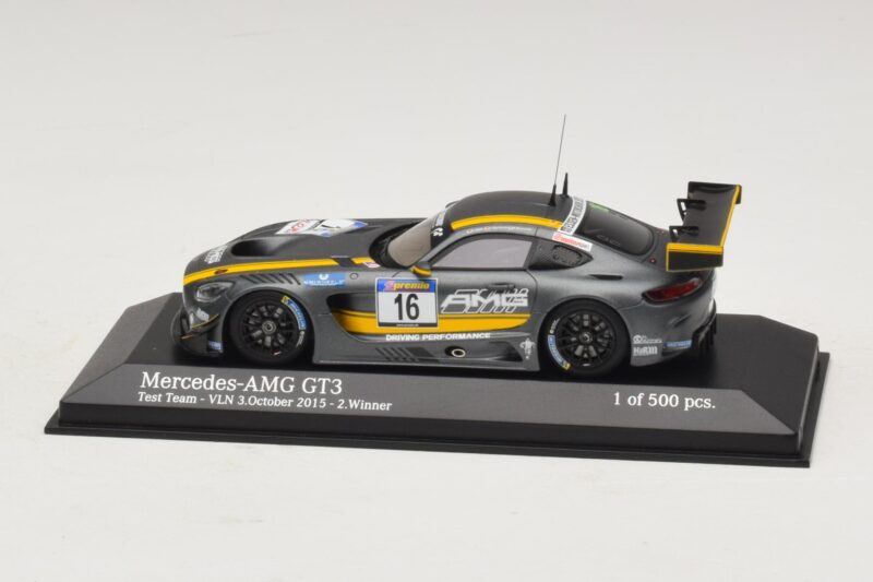 Mercedes AMG GT3 Test Team #16 VLN Winner 3 October 2015 Minichamps 1:43 437163016 Kov