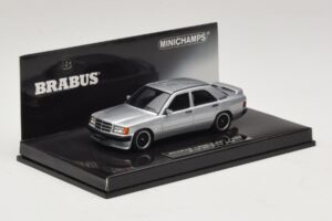 Mercedes Brabus 3.6S 190E W201 Stříbrná Minichamps 1:43 437032604 Kov – obrázek 2 z 5