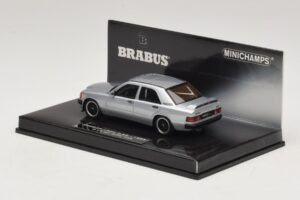 Mercedes Brabus 3.6S 190E W201 Stříbrná Minichamps 1:43 437032604 Kov – obrázek 3 z 5