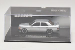 Mercedes Brabus 3.6S 190E W201 Stříbrná Minichamps 1:43 437032604 Kov – obrázek 4 z 5