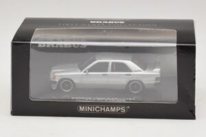 Mercedes Brabus 3.6S 190E W201 Stříbrná Minichamps 1:43 437032604 Kov – obrázek 5 z 5