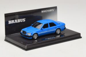Mercedes Brabus 6.5 500E W124 Modrý Minichamps 1:43 437032502 Kov – obrázek 2 z 5
