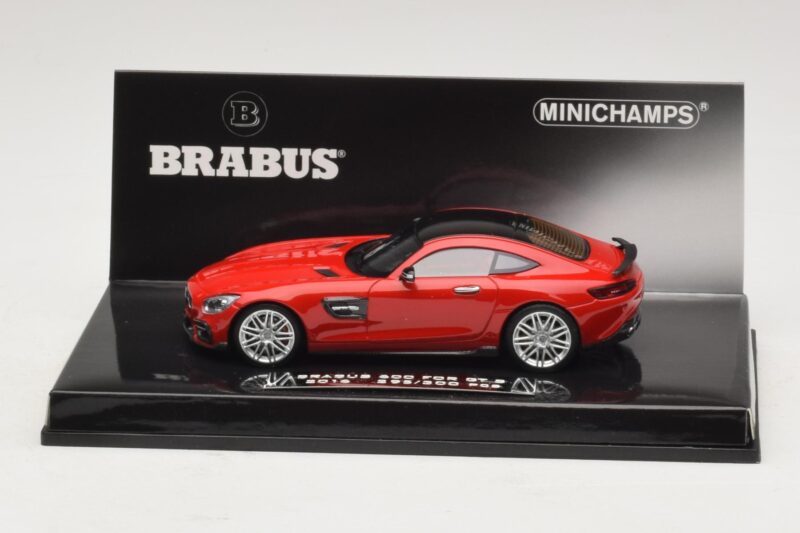 Mercedes Brabus 600 GT S C190 Červený Minichamps 1:43 Mercedes Brabus 600 GT S C190 Červený Minichamps 1:43 437032521 Kov