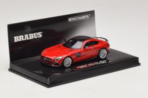 Mercedes Brabus 600 GT S C190 Červený Minichamps 1:43 437032521 Kov – obrázek 2 z 5