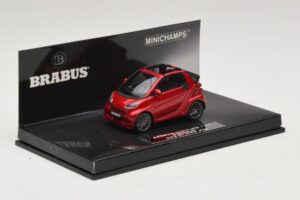 Mercedes Brabus Ultimate 120 Kabriolet Červený Minichamps 1:43 437032730 Kov – obrázek 2 z 5
