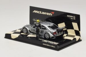 Mercedes C203 DTM Team McLaren Mercedes MP4-98T Mika & Erja Hakkinen Lapland 17 April 2000 Minichamps 1:43 530984378-P1 Kov – obrázek 3 z 4