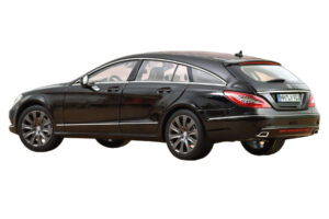 Mercedes CLS Shooting Brake X218 Obsidian Black Metallic Norev 1:18 183944 Kov – obrázek 3 z 3