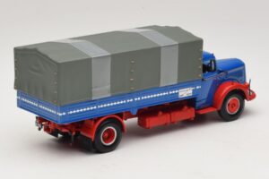 Mercedes L 315 Valník Modrá Červená Minichamps 1:43 439034420 Kov – obrázek 2 z 6