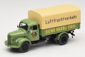 Mercedes L 3500 Valníkový Vůz Schenker Minichamps 1:43 439350028 Kov