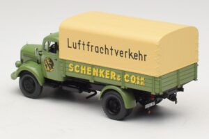 Mercedes L 3500 Valníkový Vůz Schenker Minichamps 1:43 439350028 Kov – obrázek 5 z 6