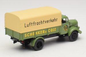 Mercedes L 3500 Valníkový Vůz Schenker Minichamps 1:43 439350028 Kov – obrázek 2 z 6