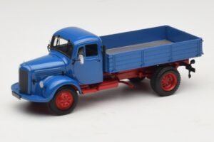Mercedes L 3500 Sklápěč Modrý Červený Minichamps 1:43 439350004 Kov
