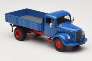 Mercedes L 3500 Sklápěč Modrý Červený Minichamps 1:43 439350004 Kov – obrázek 4 z 6