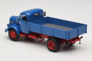 Mercedes L 3500 Sklápěč Modrý Červený Minichamps 1:43 439350004 Kov – obrázek 5 z 6