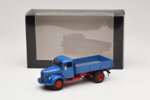 Mercedes L 3500 Sklápěč Modrý Červený Minichamps 1:43 439350004 Kov – obrázek 6 z 6