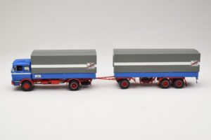 Mercedes LP1620 Pritschenzug Fern Schnell Gut Minichamps 1:43 499034820 Kov – obrázek 3 z 6