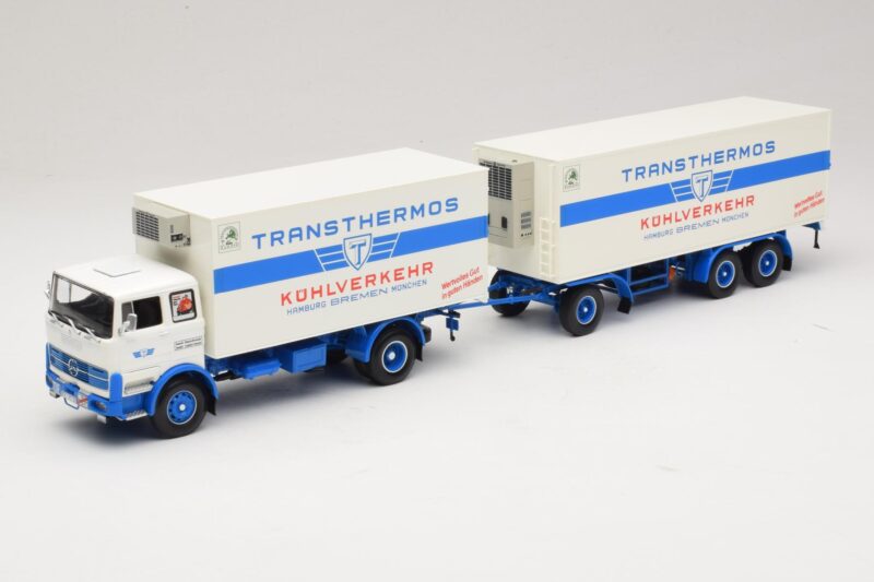 Mercedes LP1624 Kühlzug Transthermos Minichamps 1:43 499034840 Kov