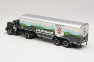 Mercedes LS315 Koffersattelzug Bärenmarke Minichamps 1:43 499034780 Kov – obrázek 5 z 6