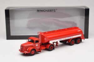 Mercedes LS315 Tanksattelzug Esso Minichamps 1:43 499034770 Kov – obrázek 6 z 6