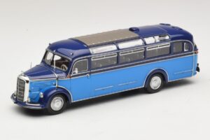 Mercedes O 3500 Autobus Světle Modrá Tmavě Modrá Minichamps 1:43 439360011 Kov