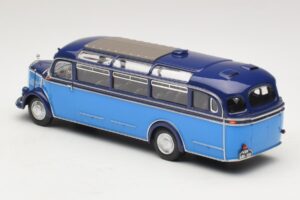 Mercedes O 3500 Autobus Světle Modrá Tmavě Modrá Minichamps 1:43 439360011 Kov – obrázek 5 z 6