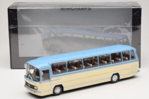 Mercedes O302 Modrá Krémová Minichamps 1:43 439035181 Kov – obrázek 6 z 6