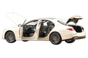 Mercedes S-Class W223 AMG Line Bílý Norev 1:18 183807 Kov – obrázek 2 z 3