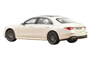 Mercedes S-Class W223 AMG Line Bílý Norev 1:18 183807 Kov – obrázek 3 z 3