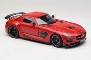 Mercedes SLS AMG C197 Black Series Červený Minichamps 1:18 110033022 Kov – obrázek 6 z 8