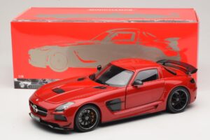 Mercedes SLS AMG C197 Black Series Červený Minichamps 1:18 110033022 Kov – obrázek 8 z 8