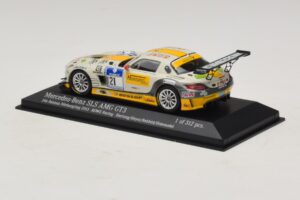 Mercedes SLS AMG GT3 #21 Rowe Racing Hartung / Heyer Nurburgring 24 Hours 2013 Minichamps 1:43 410133221 Kov – obrázek 3 z 4