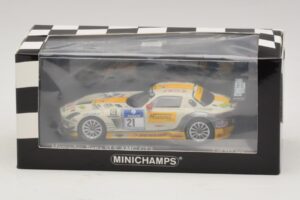 Mercedes SLS AMG GT3 #21 Rowe Racing Hartung / Heyer Nurburgring 24 Hours 2013 Minichamps 1:43 410133221 Kov – obrázek 4 z 4