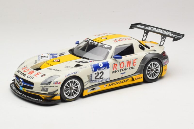 Mercedes SLS AMG GT3 #22 Graf / Jager Rowe Racing 24 Hours of Nurburgring 2013 Minichamps 1:18 Mercedes SLS AMG GT3 #22 Graf / Jager Rowe Racing 24 Hours of Nurburgring 2013 Minichamps 1:18 151133122 Kov
