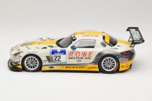 Mercedes SLS AMG GT3 #22 Graf / Jager Rowe Racing 24 Hours of Nurburgring 2013 Minichamps 1:18 151133122 Kov – obrázek 3 z 6
