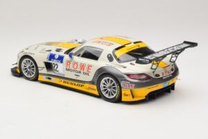 Mercedes SLS AMG GT3 #22 Graf / Jager Rowe Racing 24 Hours of Nurburgring 2013 Minichamps 1:18 151133122 Kov – obrázek 5 z 6