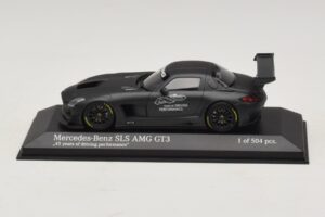 Mercedes SLS AMG GT3 45 Years of Driving Performance Černý Minichamps 1:43 410133200 Kov