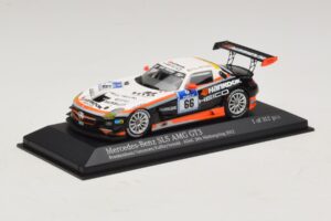 Mercedes SLS AMG GT3 #66 Hankook C. Frankenhout / Simonsen 24 Hours of Nurburgring 2012 Minichamps 1:43 437123266 Kov – obrázek 2 z 4
