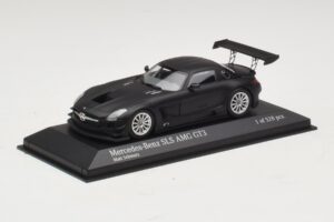Mercedes SLS AMG GT3 Matná Černá Minichamps 1:43 410113200 Kov – obrázek 2 z 4