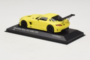 Mercedes SLS AMG GT3 Žlutá Minichamps 1:43 410113201 Kov – obrázek 3 z 4