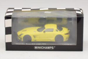 Mercedes SLS AMG GT3 Žlutá Minichamps 1:43 410113201 Kov – obrázek 4 z 4
