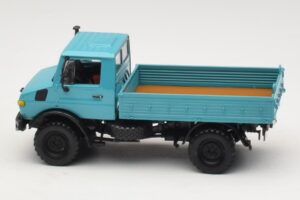 Mercedes Unimog 1300 L Valník Modrý Minichamps 1:43 439033020 Kov – obrázek 3 z 6