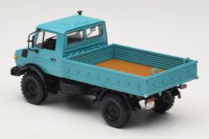 Mercedes Unimog 1300 L Valník Modrý Minichamps 1:43 439033020 Kov – obrázek 5 z 6